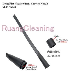 Nozzle Vacuum Cleaner Long Flat Nozzle id.32 id.35 Crevice Nozzle id32 id35