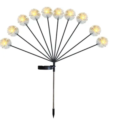 LED Solar Firefly Light Outdoor Waterproof Garden Light Pathway Decor Raya Lampu Lawn Decorative Lights
