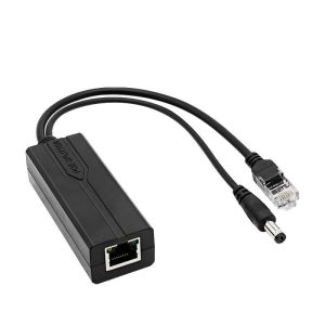 Gigabit 1000Mbps Standard PoE Splitter 48V to 12V isolated PoE power supply module