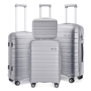 SEA CHOICE Koper Kabin PP FIBER Hardcase Large Size Bagasi Travel TasTSA Lock- Set 14+20+24+28 inch