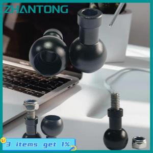 ZHANTONG 1 Piece Motorcycle Sport Camera Mount Connector 17mm 25.4mm Ball Head To M6 M8 M10 Screw Bracket Connector For Camera