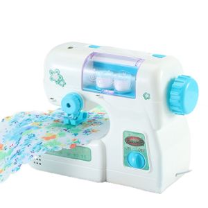 XYAX Mô phỏng Máy may cho trẻ em May quần áo với ánh sáng Đồ chơi máy may Nhỏ Di động Đồ chơi may vá điện cho trẻ em Dành cho trẻ em