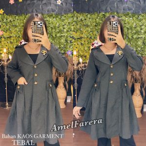 LONG BLAZER WANITA SCUBA PREMIUM MOTIF VIRAL KEKINIAN / BLAZER PANJANG MOTIF BESTSELLER
