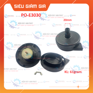2 Lọc gió máy nén khí  KTren 20mm có dầu máy bơm hơi PO-E3030
