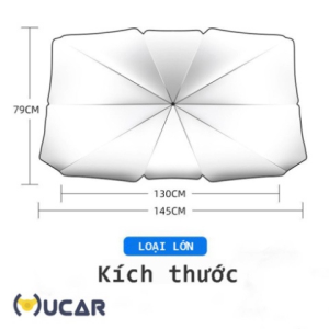 Ô Che Nắng Ô Tô Xeauto Dù Che Nắng Kính Lái Phủ Bạc Titan Cách Nhiệt Chống Tia Cực Tím Chống Nắng Dành Cho Xe Hơi