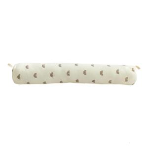 Infant Bed Cylinder Pillow Offering All Round Safety and Emotional Comfort with Removable Washable Feature Design