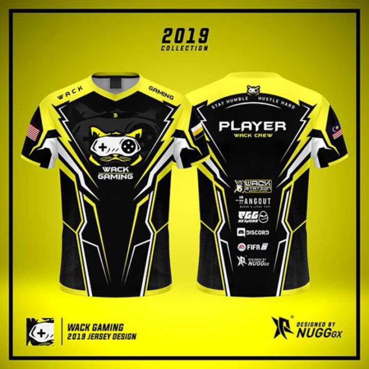 Jersey best sale gaming custom