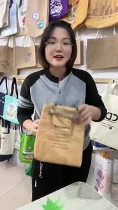 Lunch Insulation Bag Large Capacity DuPont Paper Takeaway Handheld Bento Bag Office Worker Aluminum Foil Lunch Insulation Bag [ Free Shipping ]