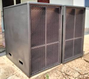 ตู้ลำโพงเทอร์โบ 18นิ้ว ตู้เปล่า ราคารากหญ้า