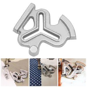 Iron Alloy Plum Blossom Edge Accessories Durable Straight Curved For Sewing Machine Seam Guide DIY Craft Positioning Gauge