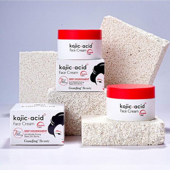 Deep Nourishing Anti-Wrinkle Firming Kojic Acid Skin Whitening Face ...