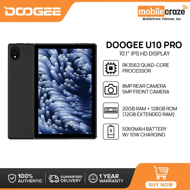 Doogee U10 Pro Wi-Fi 本体 128 GB 281G3 ピンク Doogee U10 Pro