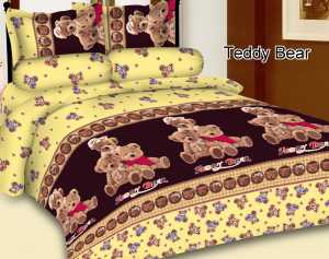 SEPRAI Homemade Teddy Bear 180x200 // Sprei Karakter Anak 120x200