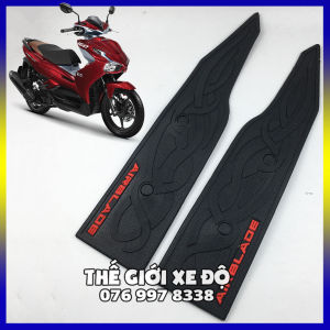 Thảm lót chân AB đầy đủ các đời xe - lót sàn xe Air Blade cao su cặp trái phải