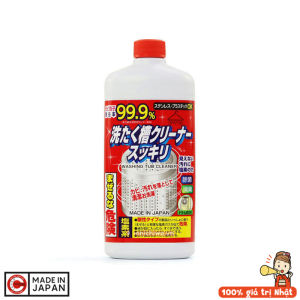 Siêu rẻ - Nước tẩy lồng máy giặt Rocket Nhật Bản 550g diệt vi khuẩn nấm mốc tẩy siêu sạch chai tẩy lồng máy giặt Rocket 99.9% vệ sinh máy giặt