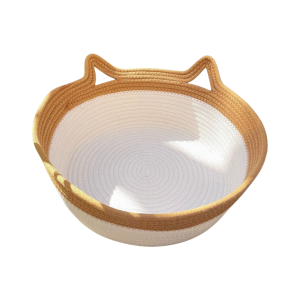 Ổ Mèo Cotton Tổ Mèo Vừa Là Bàn Cào Móng Cho Mèo Vừa Là Ổ Cho Mèo Nằm Ngủ Kết Hợp Bóng Đồ Chơi Bền Đẹp