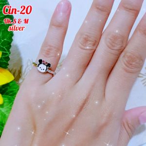 PERHIASAN CINCIN ANAK MOTIF CAT/KUCING USIA 2-5 THN/CIN-201