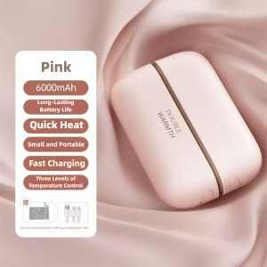 【SG Stock】2-in-1 Magnetic Hand Warmer 6000mAh 3 Temp Modes | Portable Fast Heating
