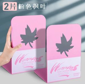 2pcs/Set Metal Book Stand Holder Colourful Books Stand Table