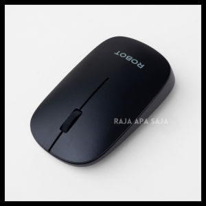 Mouse Bluetooth Wireless Laptop PC Komputer HP Tab Tanpa Kabel Blutut Office Kantor Robot M390