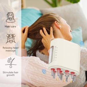Alat Pijat Kepala 2 in 1 Electric Hair Oil Applicator and Scalp Massager