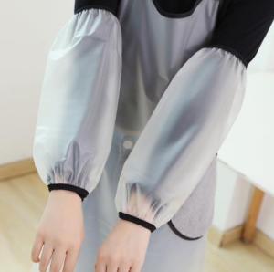 Sleeves for women waterproof and oil resistant household sleeves kitchen sleeves transparent sleeves black sleeves