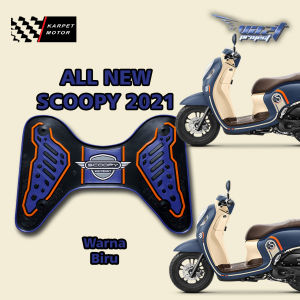 Karpet Scoopy 2021 -  Alas Kaki Motor Scoopy 2021 New - Alas Motor Scoopy 2021 Variasi Bahan Karet Terbaik Model Terbaru Trendy Stylish Alas Pijakan Rubber Step Vazt