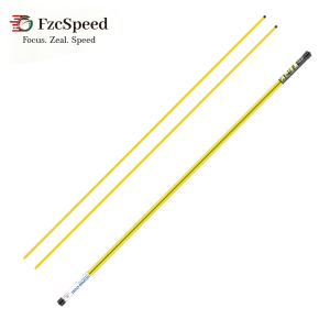 FzcSpeed 2PCS Golf Putting Alignment Sticks Putter Training Aid Direction Indicator Trainer