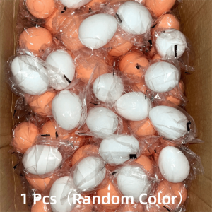 IFFINE TPR Egg Squeeze Toys Soft Random Color Squeeze Stress Ball Funny Anxiety Relief Slow Rebound Toys for Kids Adults