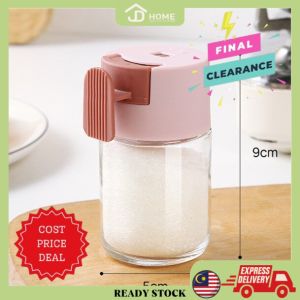 JD Home 🇲🇾 [Ready Stock] ❤ Upgrade Quantitative Seasoning Salt Dispenser Bottle 0.5g Per Press Metering Spice Sugar Pepper Container Auto Seasoning Bottle Precise Quantitative Measuring Pepper Shaker 100ML/ 按压定量调料瓶