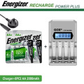 Energizer AA 1.2V 2000mAh NI-MH Rechargeable Battery. 