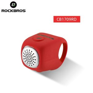 ROCKBROS CB-1709 Bicycle Horn - Bel Klakson Elektrik Button Battery Sepeda Outdoor Sport Silica Gel
