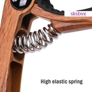 sksbvx Metal Guitar Capo for Acoustic Electric Classic Trigger Change Tune Key Clamp