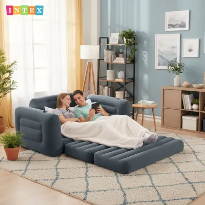 INTEX โซฟา โซฟาเป่าลม โซฟาปรับนอนคู่ Pull-Out Sofa รุ่น 66552