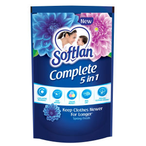 Softlan Fabric Conditioner Spring Fresh/Floral Fantasy/Charcoal/Passion/Lavender/Passion/Aqua/Lotus