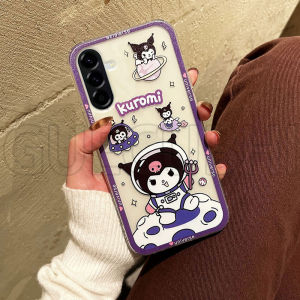 Phone Casing for Samsung A57 A37 A27 A17 A07 LTE A56 A36 A26 5G New 2026 Cute Cartoon Kuromi Pattern Clear Silicone Soft Case for Galaxy A27 A37 A57 5G Phone Cover