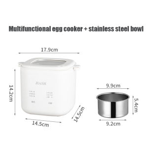 Intelligent egg boiler 6 modes automatic power off household small hard boiled egg maker Breakfast Cooker【best deals】