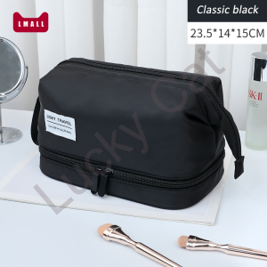 【SG seller】Xmas gift Multifunction Waterproof Cosmetic Bag Travel Makeup Bag Makeup Organizer Cosmetic Pouch Toiletries Organizer