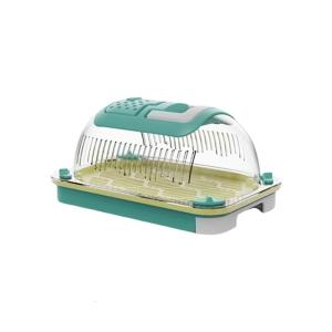 Large Lizards Habitat Box Featuring Ventilated Cover and Detachable Waste Tray For Home Use