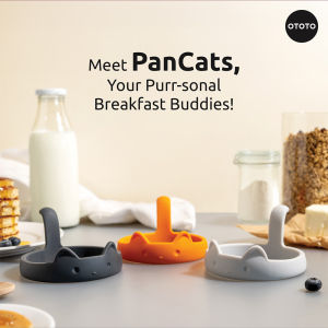 OTOTO PanCats - Egg Rings (Set of 3)