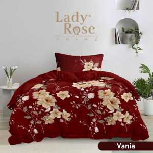 Lady Rose Prime - Bed Cover SET SPREI FITTED Single T30 (120x200) tinggi 30 Terlaris pilihan