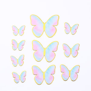 ✨Xinder✨10pcs Butterfly Cake Topper Decoration Butterfly Happy Birthday Cake Toppers Cake Decoration Ins Wind Butterfly Decoration