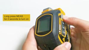 nyd  [Original]3 in 1 Range Meter  5m Tape Measuring Ruler LCD Display with Backlight Distance Meter Construction Measuring Device    S7c1U