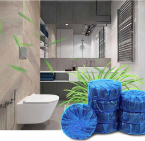 Blue Tablet Toilet Bowl Automatic Cleaner Flush Cleaner Pembersih Tandas