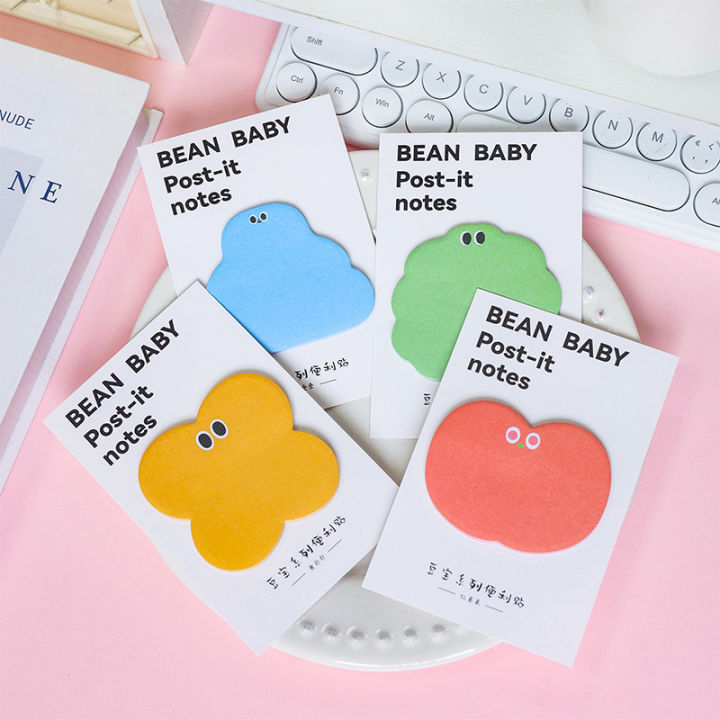 [SG STOCK] 30/PCS 8 DESIGNS CUTE CARTOON MEMO PADS STICKY NOTES NOTEPAD ...