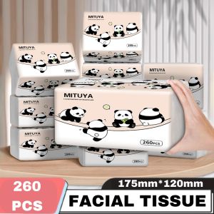 [Ready Stock] 1PACK BERBALOI Cheerful Tiffany Blue Facial Tissue Soft pack baby Tissue Toilet Paper 4-ply thickening Face Tisu