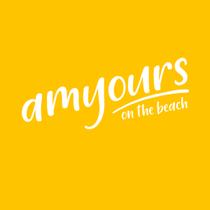 amyours on the beach กางเกงขาสั้นชาย กางเกงว่ายน้ําชาย กางเกงลําลองชาย รุ่น Mens easy สีเหลือง มีไซส์