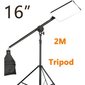 16 Big LED Video Light 50W Photography Selfie Dimmable Panel Lighting Photo Studio Live Stream Fill LampTripod Stand