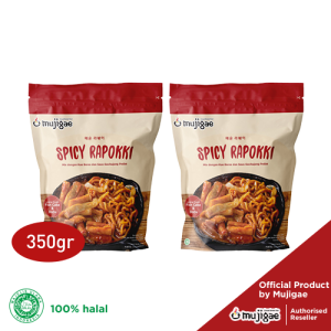 PAKET ISI 2 - Mujigae by Wonhae Spicy Rapokki 350gr