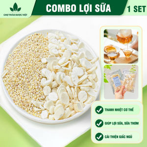 Combo lợi sữa mát sữa cho mẹ và bé giúp thông tắc tia sữa giảm cân thanh lọc cơ thể